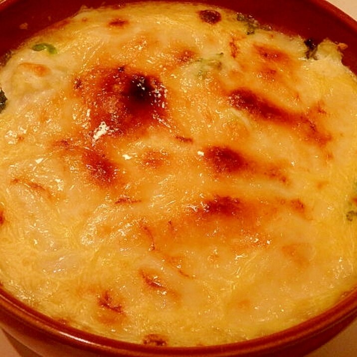 豆腐の卵クリームグラタン